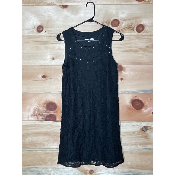 YA Los Angeles women’s black lace dress. Size Small - Picture 1 of 4